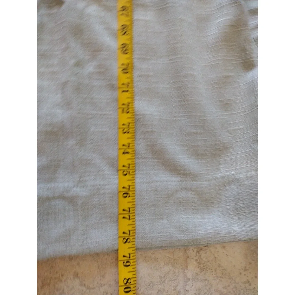 priella‎ window curtain panel grommets 2 pack Sea glass Color 50x78 Lined